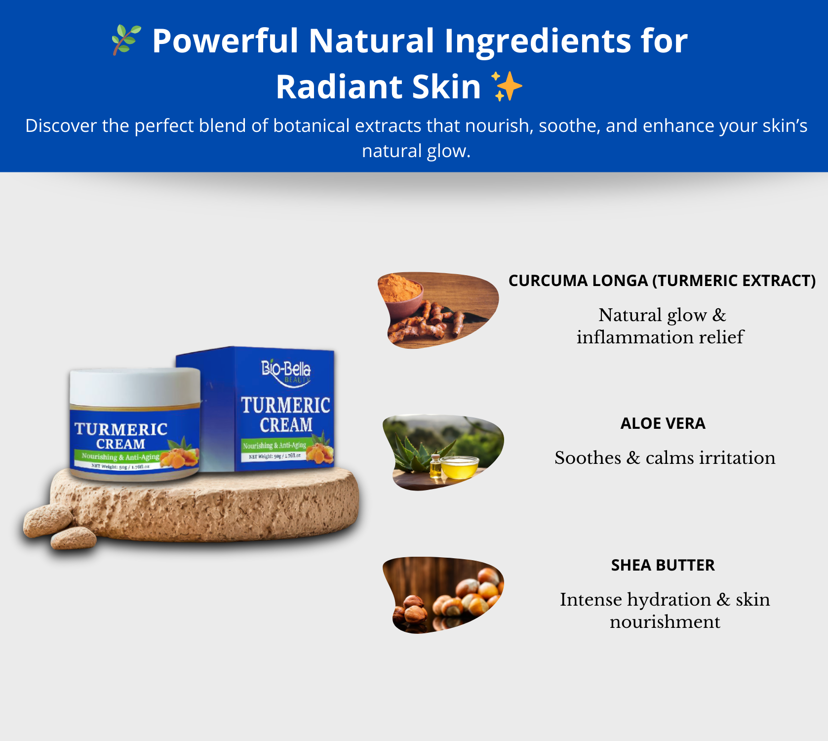 Turmeric Cream - Bio-Bella Beauty